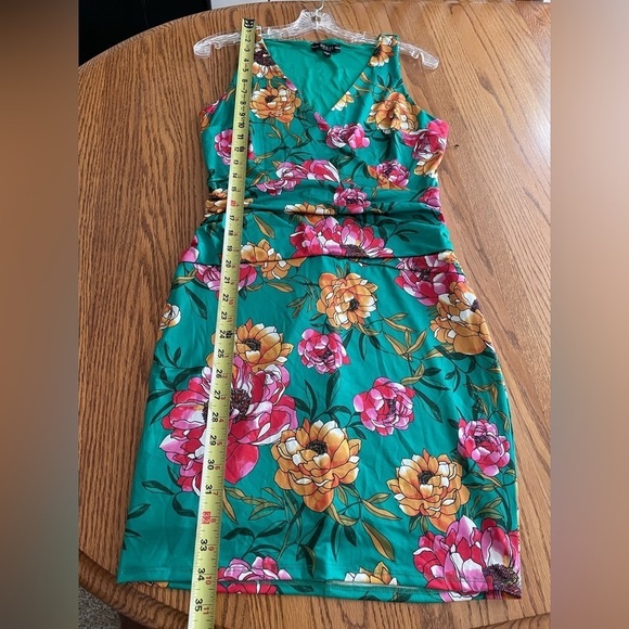 Guess Lamara Bloom Print Sleeveless Dress Size M - Picture 6 of 11